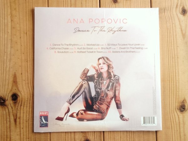 画像2: 現代最高峰女性ブルースギタリスト、アナポポヴィッチの2025年作品がアナログ盤で入荷！■Ana Popovic / Dance To The Rhythm (2)