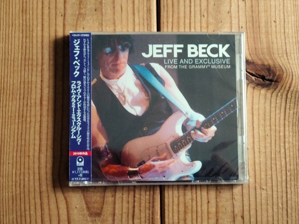 画像1: ジェフベック2010年のライブ盤が入荷！■Jeff Beck / Live And Exclusive From The Grammy Museum (1)