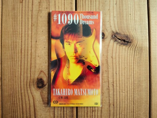 画像1: Mステのテーマ曲でお馴染み松本孝弘(B'z)の名曲が8cmCDで入荷！■松本孝弘 / #1090 Thousand Dreams (1)