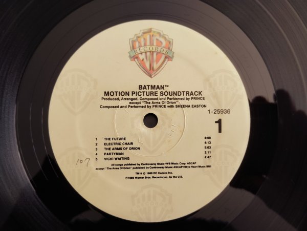 画像3: Prince / Batman (Motion Picture Soundtrack) (3)