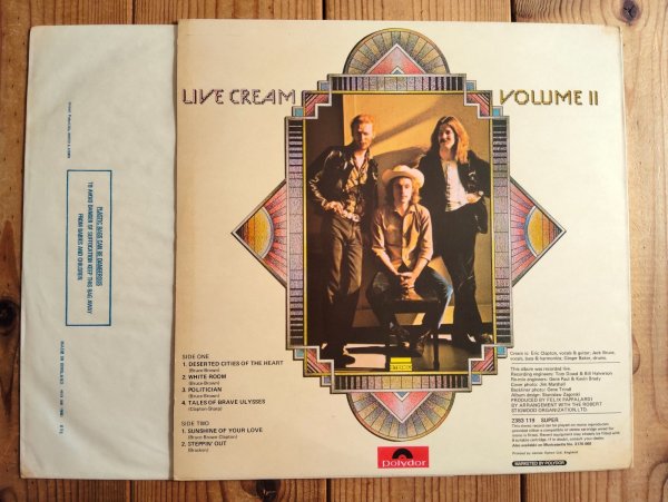 画像2: Cream / Live Cream Volume II (2)