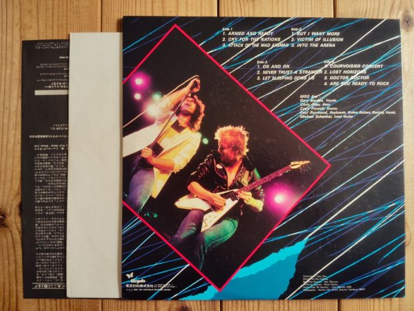 画像3: The Michael Schenker Group / 飛翔伝説 ~ MSG武道館ライヴ = One Night At Budokan (3)