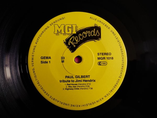 画像3: Paul Gilbert / Tribute To Jimi Hendrix (3)