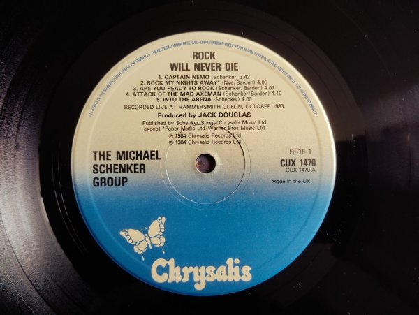 画像3: The Michael Schenker Group / Rock Will Never Die (3)