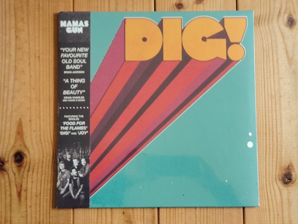 画像1: ブライアンジャクソン参加！UK発ソウルバンドの2026年作品がアナログ盤で入荷！■Mamas Gun / Dig! (1)