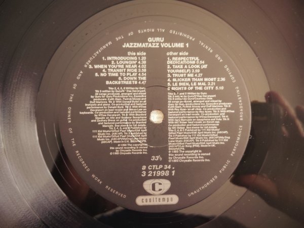 画像3: Guru / Jazzmatazz Volume: 1 (3)