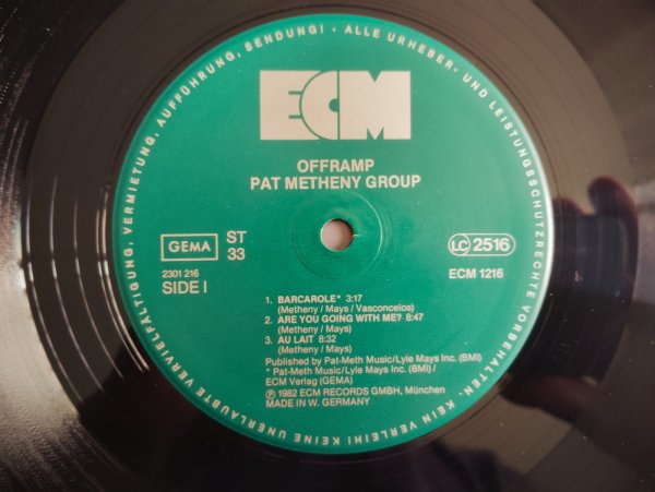 画像3: Pat Metheny Group / Offramp (3)