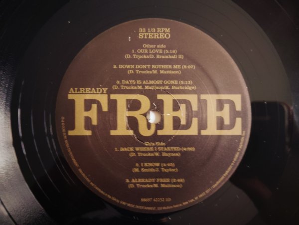 画像4: The Derek Trucks Band / Already Free (4)