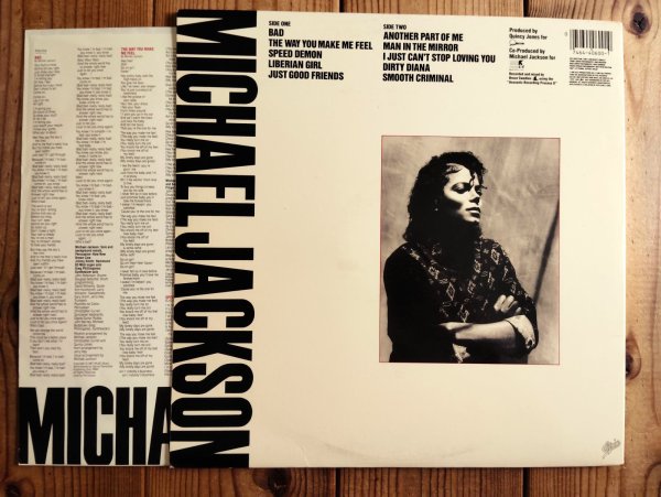 画像3: Michael Jackson / Bad (3)