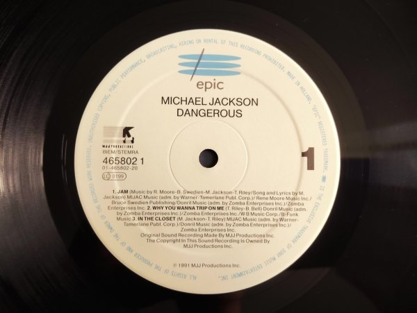 画像3: Michael Jackson / Dangerous (3)