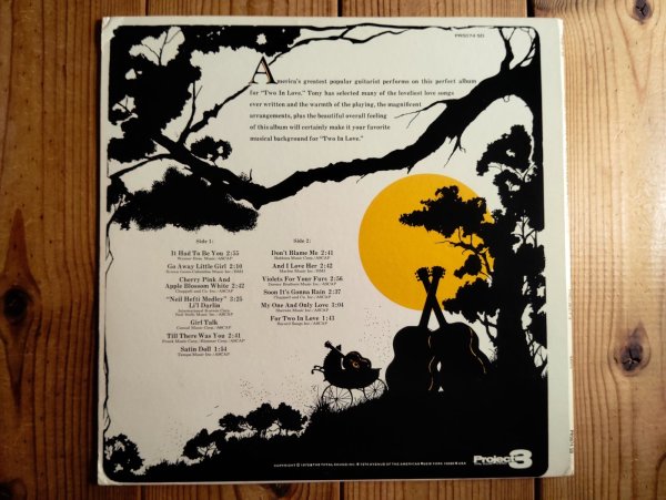 画像3: Tony Mottola / Two Guitars For Two In Love (3)