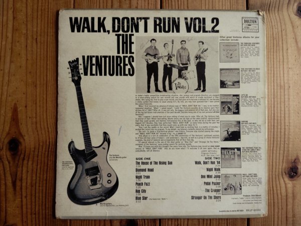 画像2: The Ventures / Walk, Don't Run Vol. 2 (2)