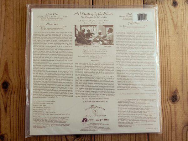 画像2: 未開封デッドストック！■Ry Cooder & V.M. Bhatt / A Meeting By The River (2)