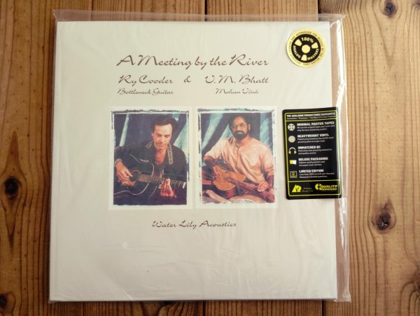 画像1: 未開封デッドストック！■Ry Cooder & V.M. Bhatt / A Meeting By The River (1)
