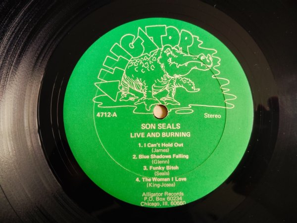 画像3: Son Seals / Live And Burning (3)