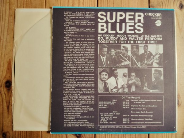 画像2: Bo Diddley, Little Walter, Muddy Waters / Super Blues (2)