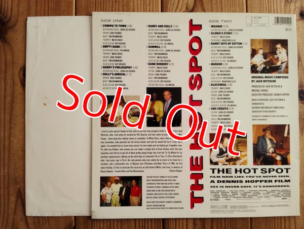 画像2: Jack Nitzsche / The Hot Spot (Original Motion Picture Soundtrack) (2)