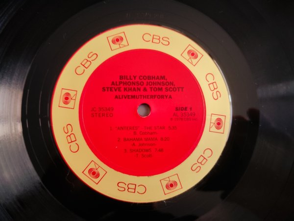 画像3: Billy Cobham, Steve Khan, Alphonso Johnson, Tom Scott / Alivemutherforya (3)
