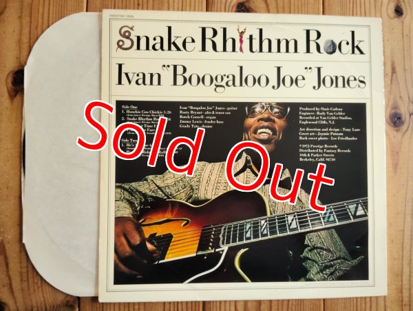 画像2: Ivan Boogaloo Joe Jones / Snake Rhythm Rock (2)