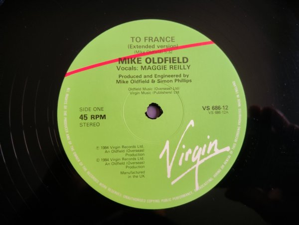 画像3: Mike Oldfield / To France (3)