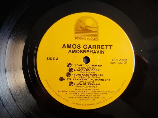 画像3: Amos Garrett / Amosbehavin' (3)