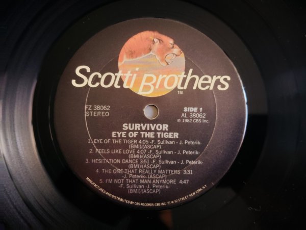画像3: Survivor / Eye Of The Tiger (3)