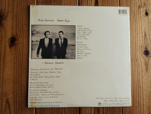 画像2: Andy Summers & Robert Fripp / I Advance Masked (2)