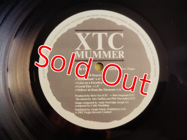 画像3: XTC / Mummer (3)