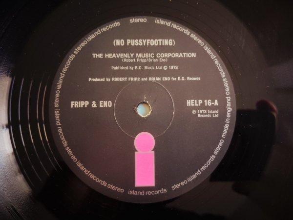 画像4: Fripp & Eno / (No Pussyfooting) (4)