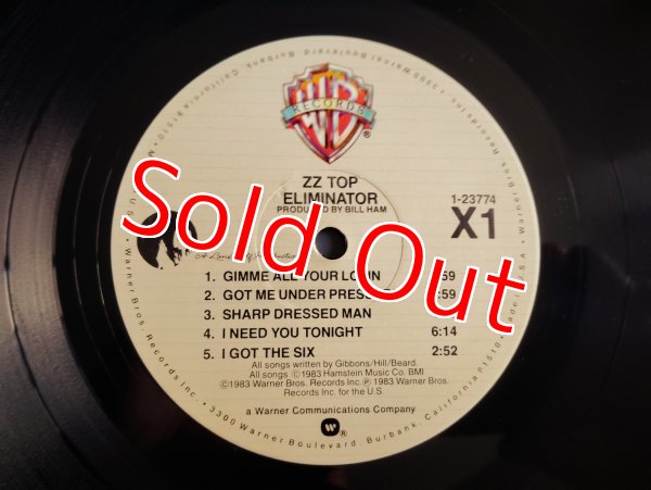 画像3: ZZ Top / Eliminator (3)