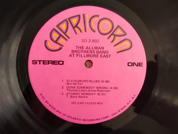 画像5: Allman Brothers Band / The Allman Brothers Band At Fillmore East (5)