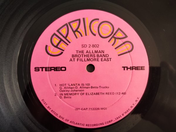 画像4: Allman Brothers Band / The Allman Brothers Band At Fillmore East (4)