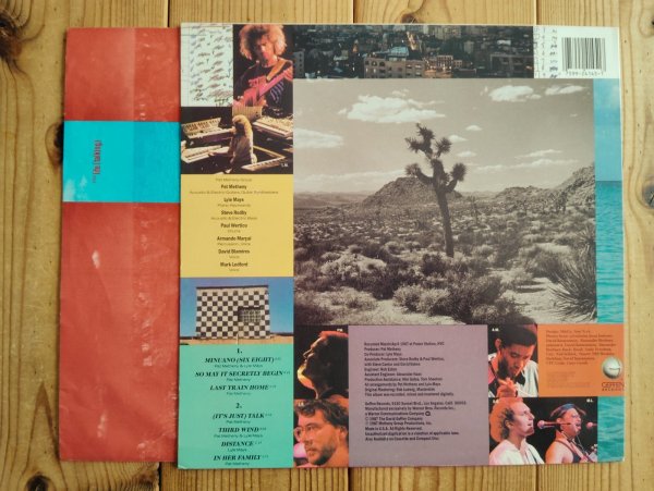 画像2: Pat Metheny Group / Still Life (Talking) (2)