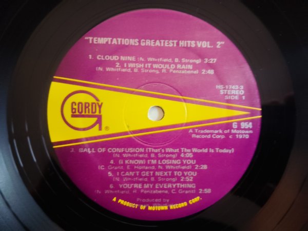 画像7: 2枚セット！■Temptations / Greatest Hits & Greatest Hits II (7)