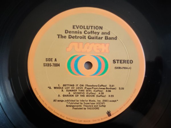 画像3: Dennis Coffey And The Detroit Guitar Band / Evolution (3)