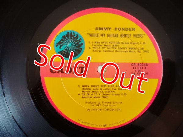 画像3: Jimmy Ponder / While My Guitar Gently Weeps (3)