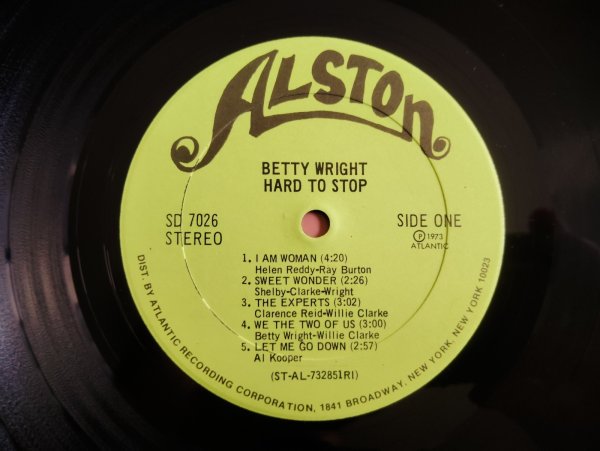 画像3: Betty Wright / Hard To Stop (3)