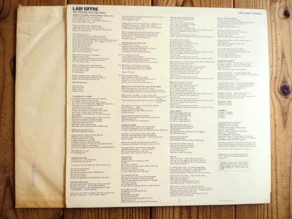画像3: Labi Siffre / The Singer And The Song (3)