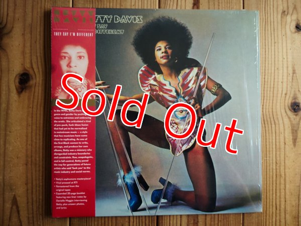 画像1: Betty Davis / They Say I'm Different (1)
