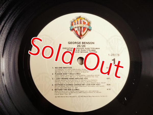 画像3: George Benson / 20/20 (3)