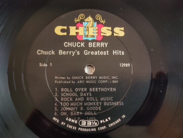 画像3: Chuck Berry / Chuck Berry's Greatest Hits (3)
