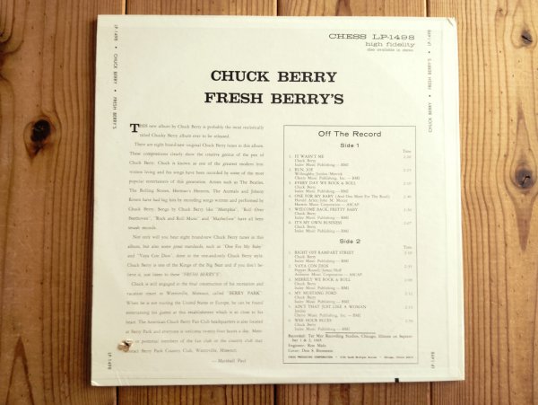 画像2: Chuck Berry / Fresh Berry's (2)