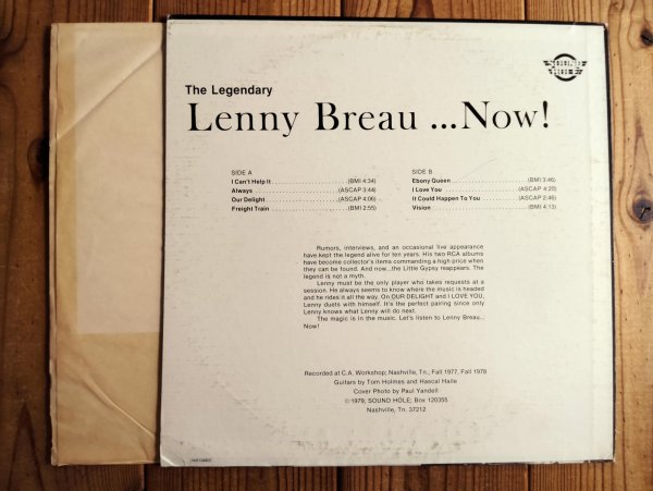 画像2: Lenny Breau / The Legendary Lenny Breau ...Now! (2)
