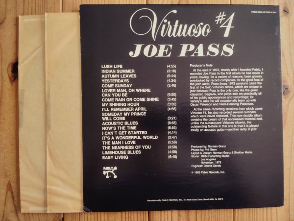 画像3: Joe Pass / Virtuoso #4 (3)