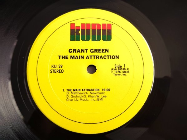 画像3: Grant Green / The Main Attraction (3)