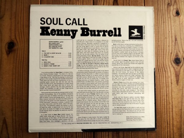 画像2: Kenny Burrell / Soul Call (2)