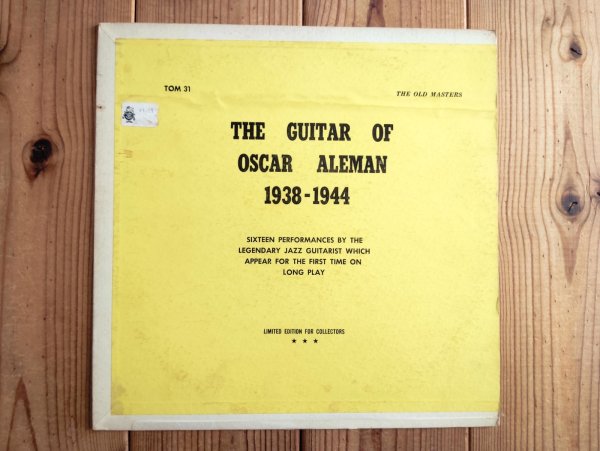 画像1: Oscar Aleman / The Guitar Of Oscar Aleman 1938-1944 (1)