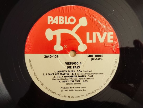 画像5: Joe Pass / Virtuoso #4 (5)