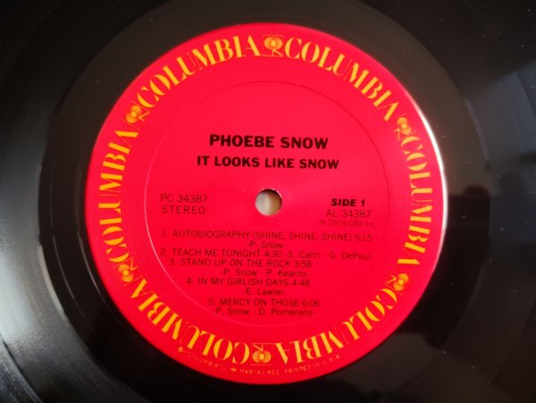 画像3: Phoebe Snow / It Looks Like Snow (3)