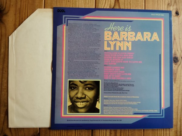 画像2: Barbara Lynn / Here Is (2)